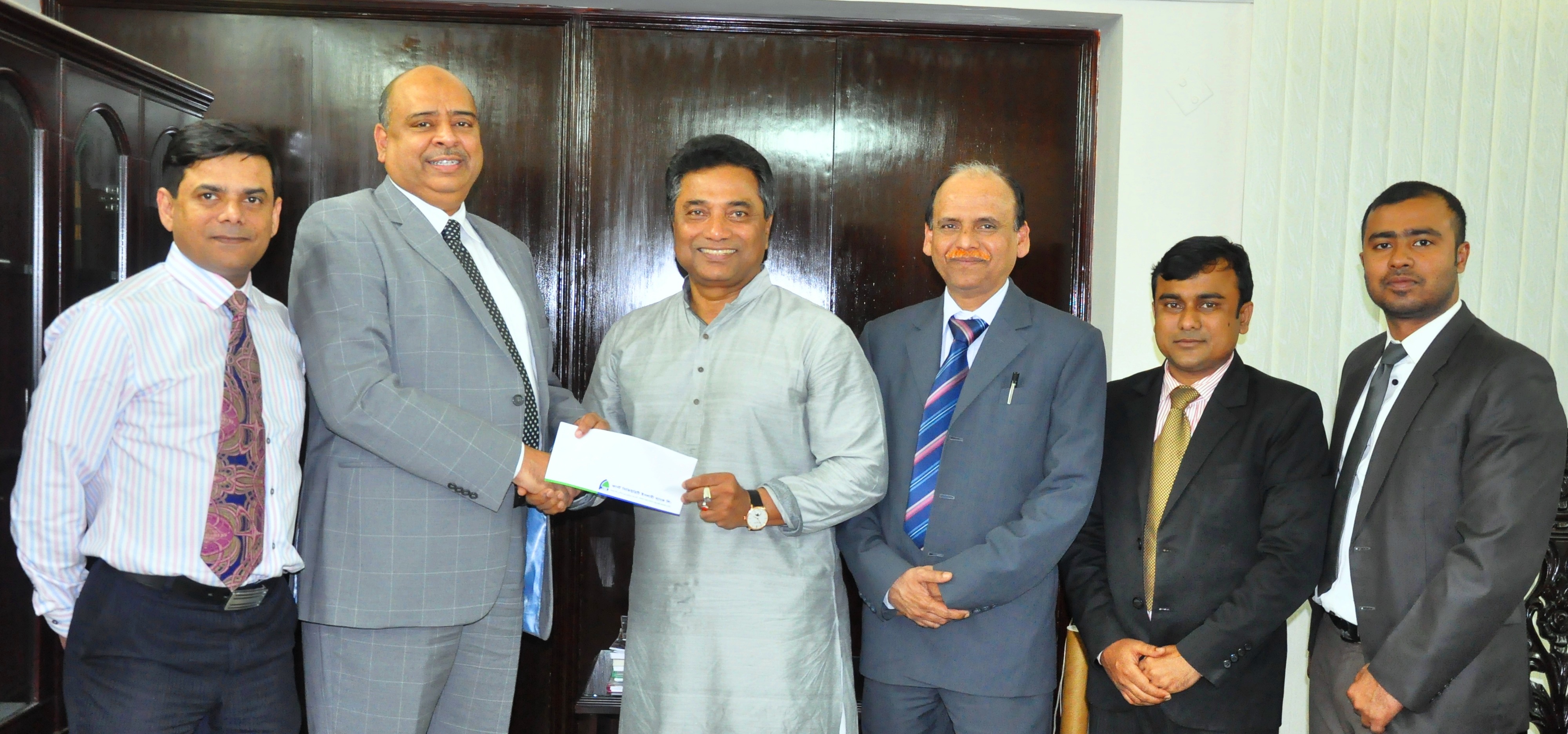 FSIBL Donates BDT I5 Lac to Dhaka North City Corporation (DNCC) for ...